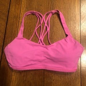Lululemon Bright Pink Sports Bra